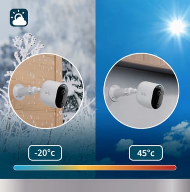 Arlo Pro 5 turvakamera (valkoinen/1 kpl)