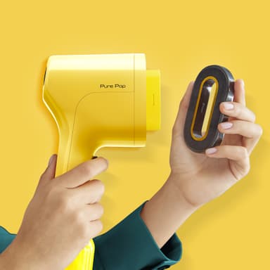 Tefal Pure Pop kannettava höyrystin (keltainen)