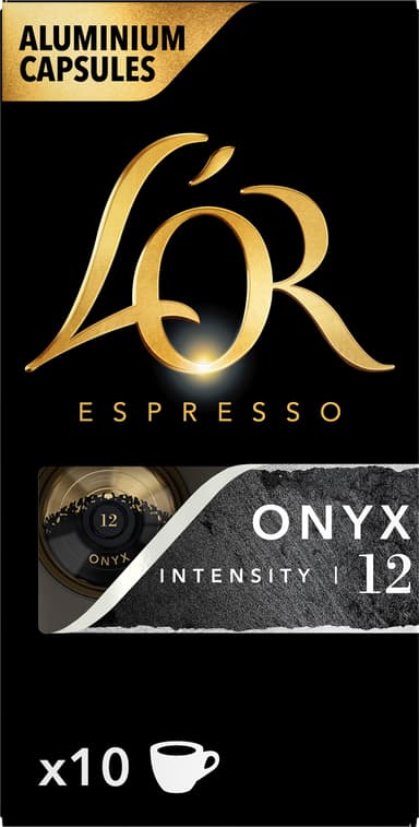 L'OR Espresso 12 Onyx kahvikapselit (10 kpl)