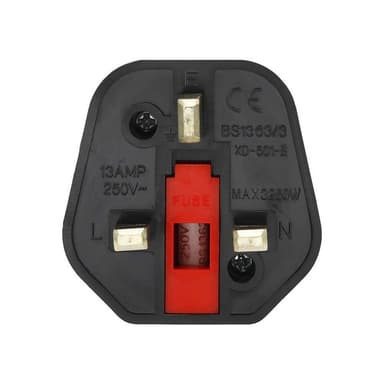 4x Sovitin Travel muunnin Converter (uk tyyppi g-eu)