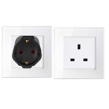 4x Sovitin Travel muunnin Converter (uk tyyppi g-eu)