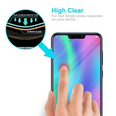 Honor 8C Näytönsuoja Karkaistu lasi Suojakalvo