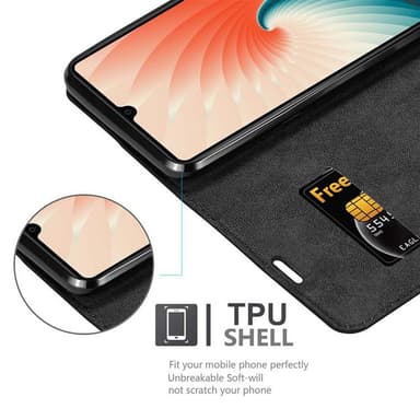 Huawei MATE 20 Suojakuori Lompakkokotelo (Musta)