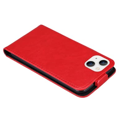 iPhone 14 Suojakuori Lompakkokotelo (Punainen)