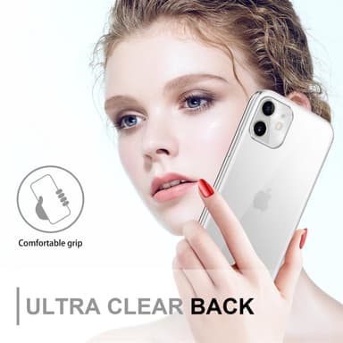 iPhone 11 Suojakuori Kotelo (Läpinäkyvä)