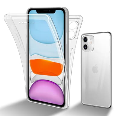 iPhone 11 Suojakuori Kotelo (Läpinäkyvä)