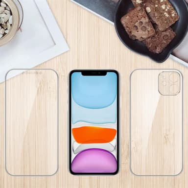 iPhone 11 Suojakuori Kotelo (Läpinäkyvä)
