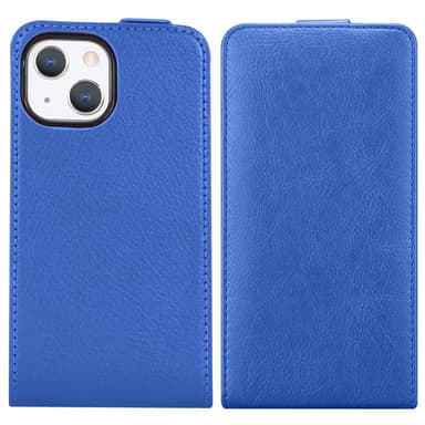 iPhone 13 Suojakuori Lompakkokotelo (Sininen)