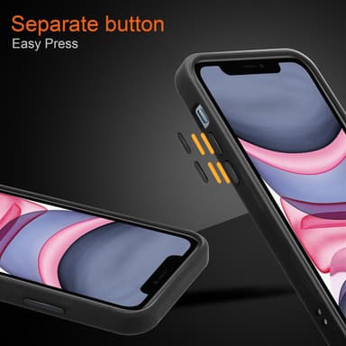 iPhone 11 Suojakuori Kotelo (Läpinäkyvä)