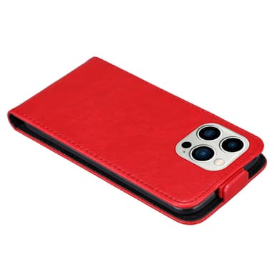 iPhone 14 PRO MAX Suojakuori Lompakkokotelo (Punainen)