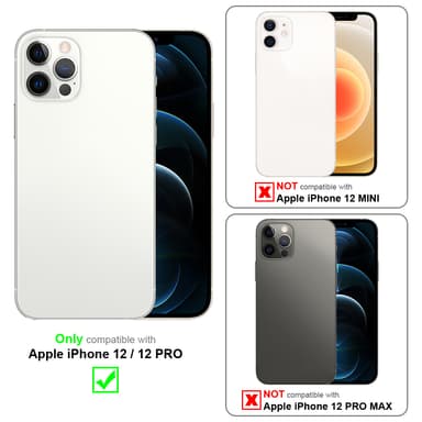 iPhone 12 / 12 PRO 3x Karkaistu lasi Suojakalvo