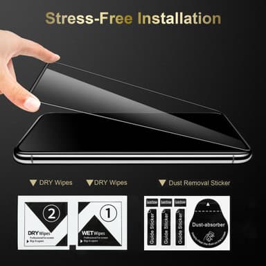 iPhone 12 / 12 PRO 3x Karkaistu lasi Suojakalvo