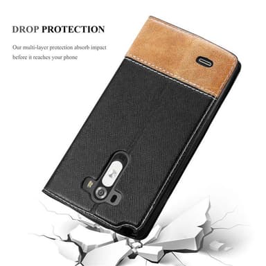 LG G3 Suojakuori Kuoret (Musta)