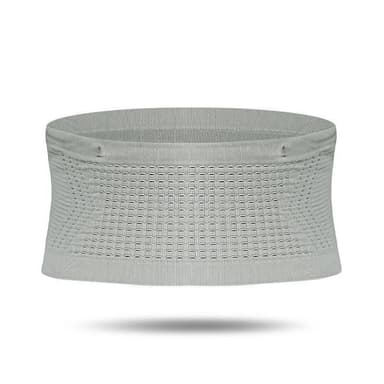 Running Fanny Pack piilotettu hengittävä neulottu vyölaukku Harmaa L