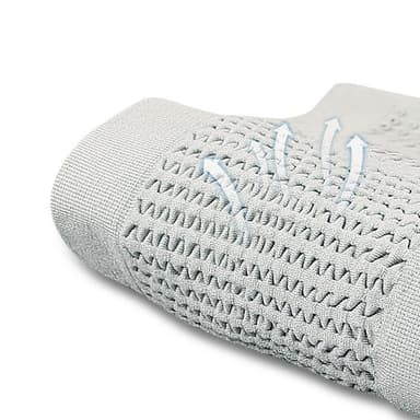 Running Fanny Pack piilotettu hengittävä neulottu vyölaukku Harmaa L