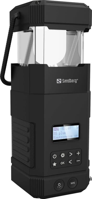 Sandberg Survivor Lantern All-in-1 taskulamppu 10000