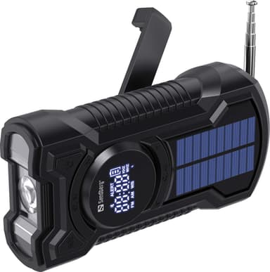 Sandberg Survivor All-in-1 radio 5000 - AM + FM Radio + Bluetooth