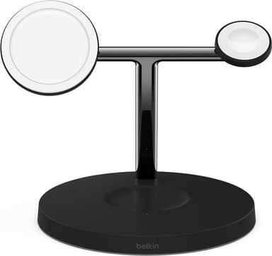 Belkin 3-in-1 MagSafe Compatible Qi2 laturi 15 W