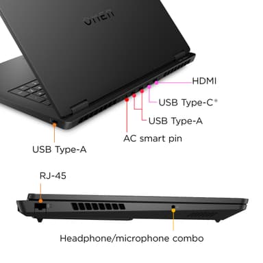 HP Omen 17 R7-8HS/16/512/4050 17,3" pelikannettava