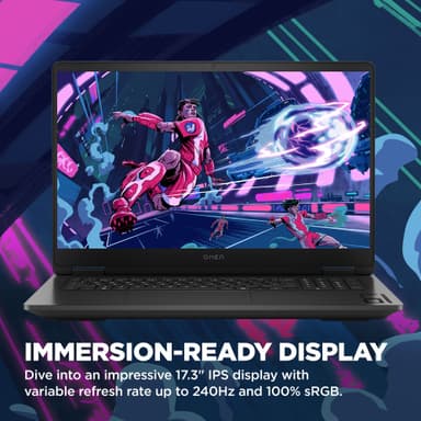 HP Omen 17 R7-8HS/16/512/4060 17,3" pelikannettava