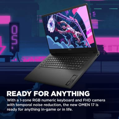 HP Omen 17 R7-8HS/16/512/4060 17,3" pelikannettava