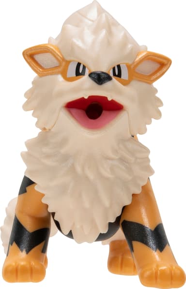 Pokémon Select Evolution toimintafiguuri (2 kpl/Growlithe, Arcanine)