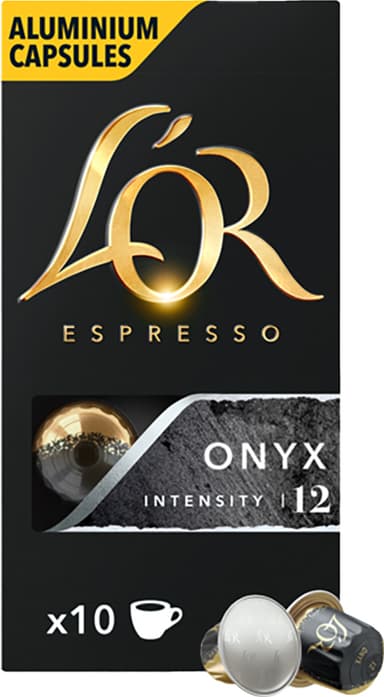 L'OR Espresso 12 Onyx kahvikapselit (10 kpl)