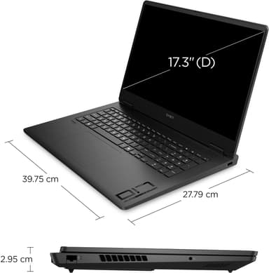 HP Omen 17 R7-8HS/16/512/4060 17,3" pelikannettava