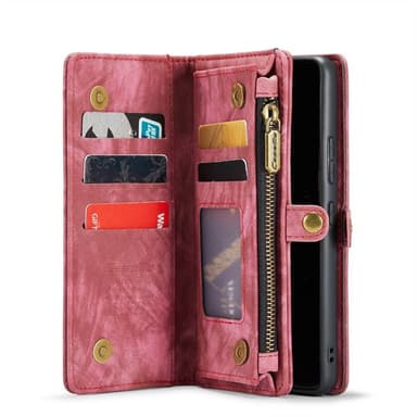 CaseMe puhelimenkotelo 008 11-kortti Samsung Galaxy A33 5G - Punainen