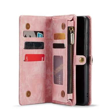 CaseMe puhelimenkotelo 008 11-kortti Samsung Galaxy S21 FE - Vaaleanpu