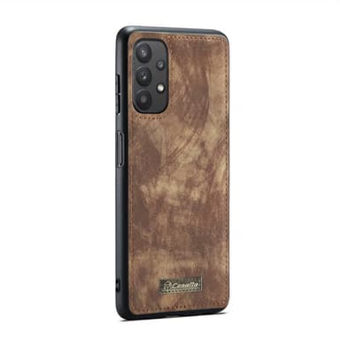 CaseMe puhelimenkotelo 008 11-kortti Samsung Galaxy A32 5G - Ruskea