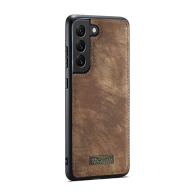 CaseMe puhelimenkotelo 008 11-kortti Samsung Galaxy S21 FE - Ruskea