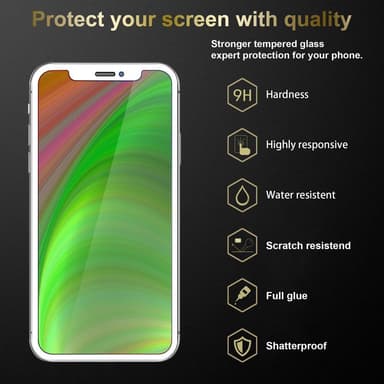 iPhone XS MAX 3x Karkaistu lasi Suojakalvo
