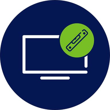 Jalustallisen television asentaminen