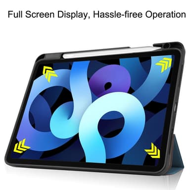 SKALO iPad Air (2020/2022) Trifold Suojakotelo - Vihreä