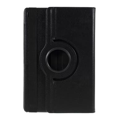 SKALO Samsung Tab S6 Lite 360 Litchi Suojakotelo - Musta