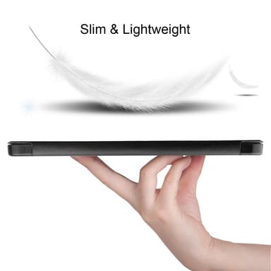 SKALO iPad Air (2020/2022) Trifold Suojakotelo - Musta