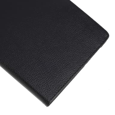 SKALO Samsung Tab S6 Lite 360 Litchi Suojakotelo - Musta