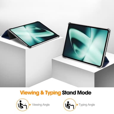 SKALO OnePlus Pad Trifold Suojakotelo - Sininen