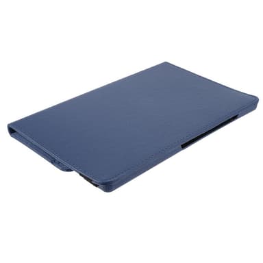 SKALO Samsung Tab A8 10.5 (2021/2022) 360 Litchi Suojakotelo - Tummansininen