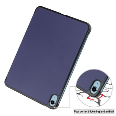 SKALO iPad 10.9 (2022) Trifold Suojakotelo - Sininen
