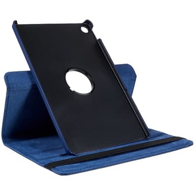 SKALO Lenovo Tab M10 Plus 10.6"" (Gen 3) 360 Litchi Suojakotelo - Tummansininen