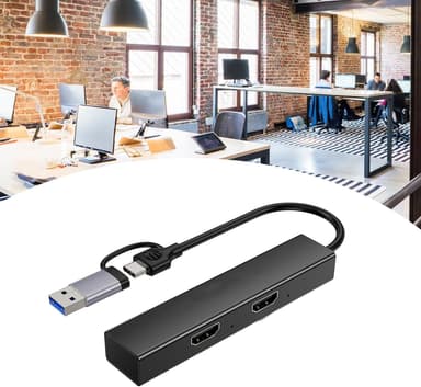 Ezcap Dual Video Recording Card HDMI-USB CAMLink 1080p 60fps suoratoisto, harrastus ja toimistotyö
