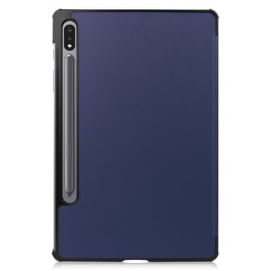 SKALO Samsung Tab S8 Trifold Suojakotelo - Tummansininen
