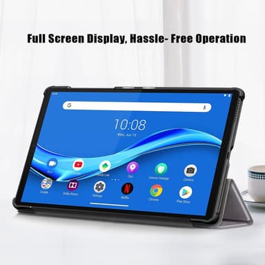 SKALO Lenovo Tab M10 FHD Plus 10.3"" Trifold Suojakotelo - Harmaa