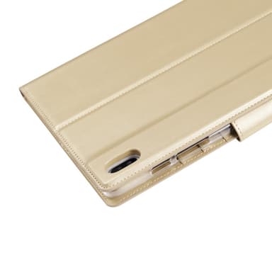 SKALO Samsung Tab S7/S8 PU-nahkainen Lompakkokotelo - Kulta