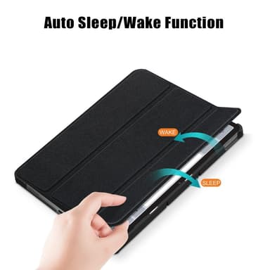 SKALO Lenovo Tab P11 Gen 2 Trifold Suojakotelo - Musta