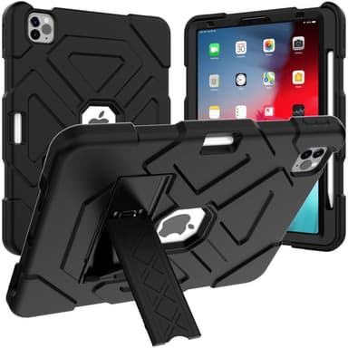 SKALO iPad Air (2020/2022) Extra Shockproof Armor Iskunkestävä kuori - Musta