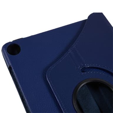 SKALO Lenovo Tab M10 (Gen 3) 360 Litchi Suojakotelo - Tummansininen