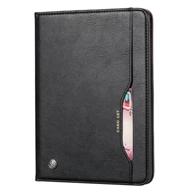 SKALO Samsung Tab A8 10.5 (2021/2022) PU-nahkainen Lompakkokotelo - Musta